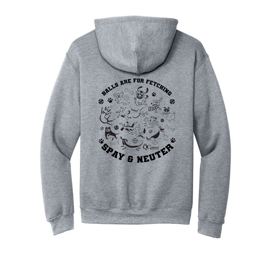 Balls are for fetching - Hoodie
