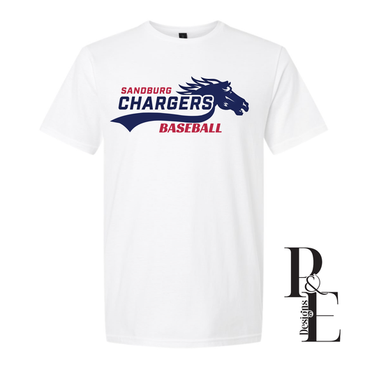 Chargers Baseball T-shirt