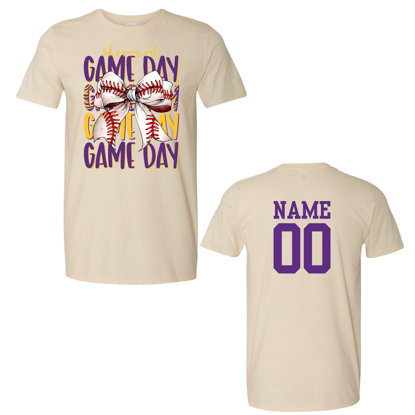 Game Day Bow T-Shirt