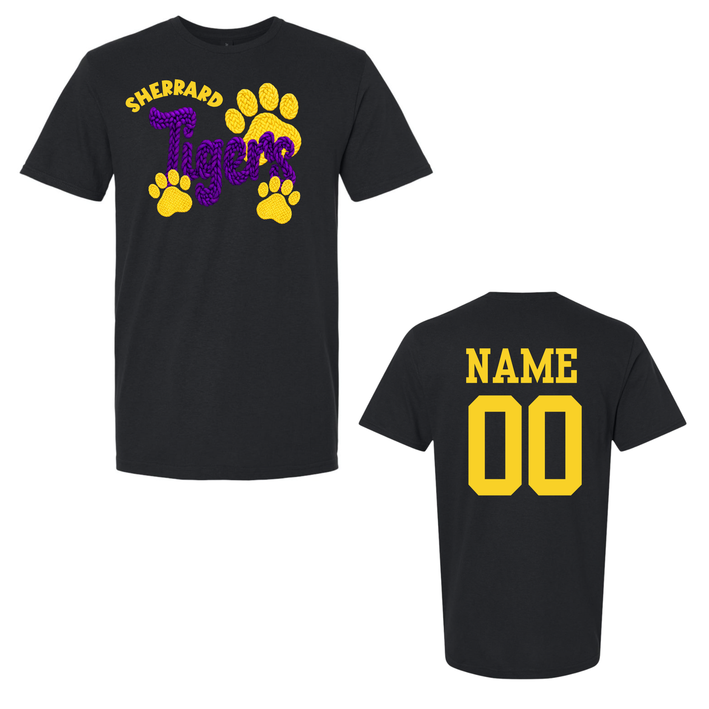 Sherrard Tigers Faux Print