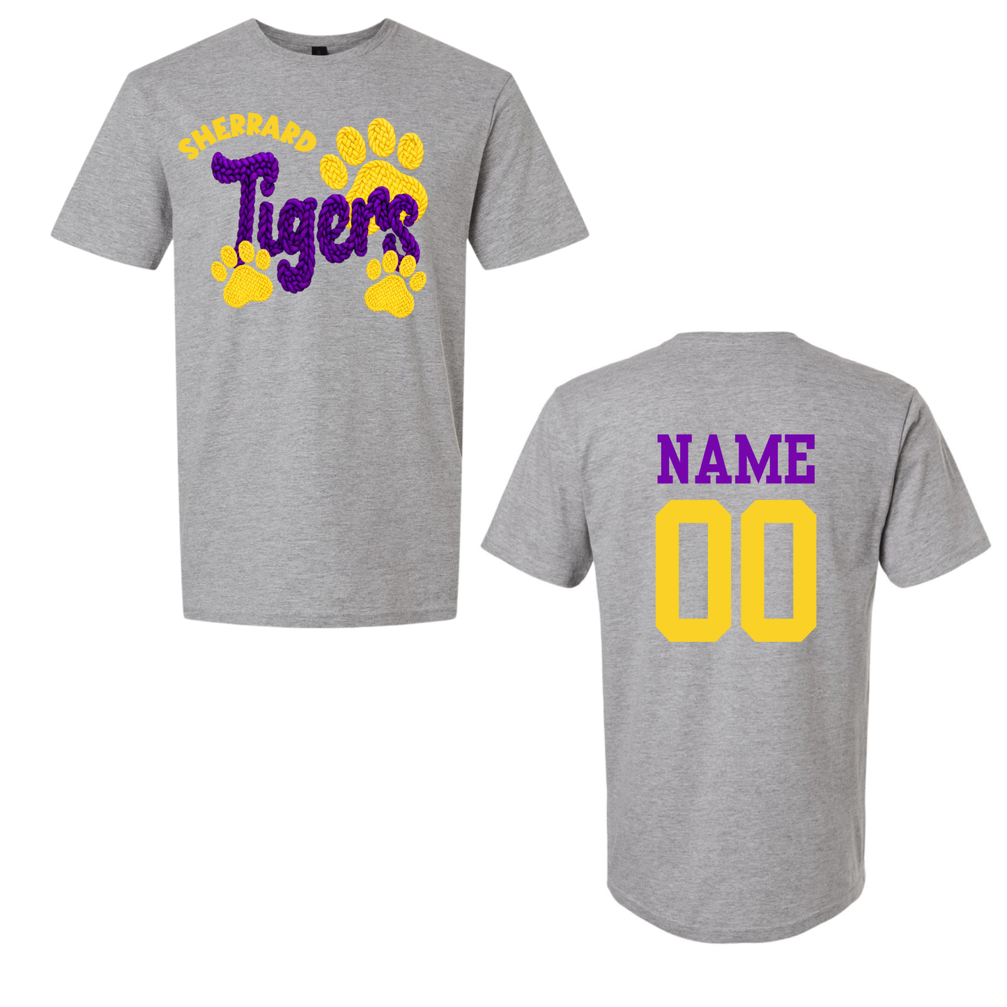 Sherrard Tigers Faux Print