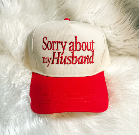 Sorry about my husband SnapBack
