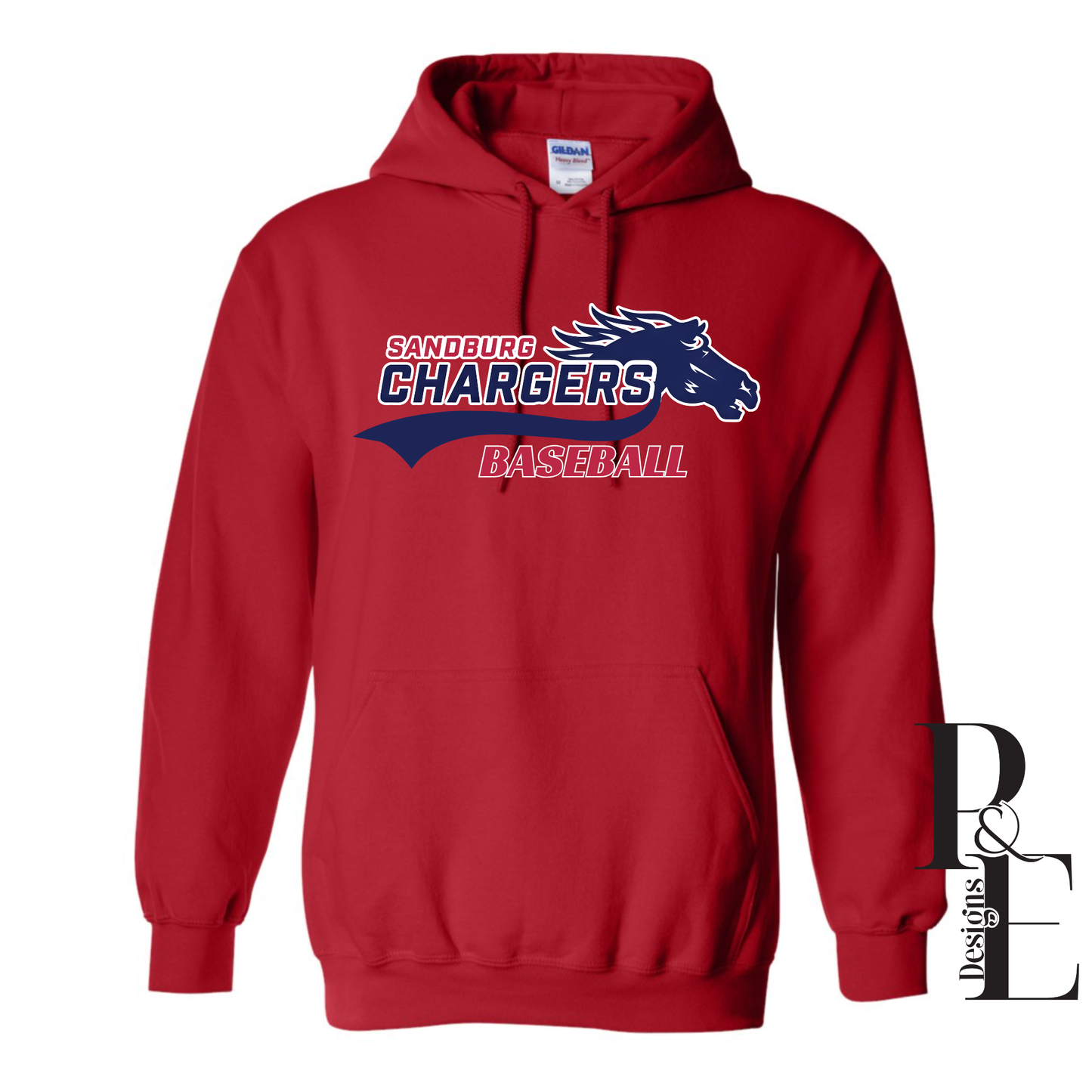 Chargers Baseball Hooded Sweatshirt