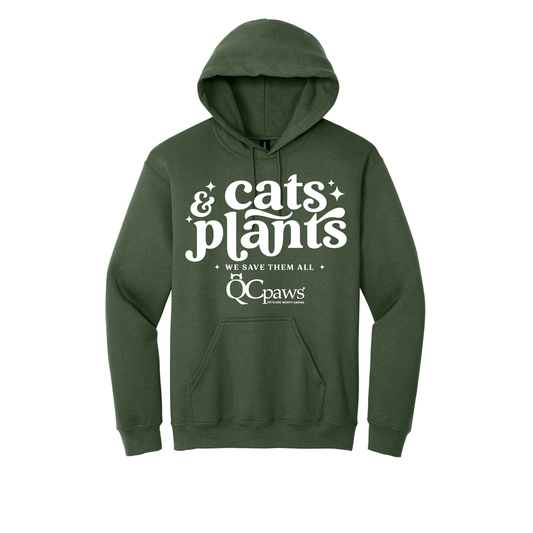 Cats & Plants - Hoodie